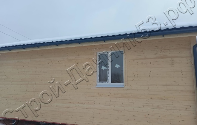 3 Каркасно-щитовой дом Д-38, 6х8м, 48 М², Тверская область, Бологовский район, СНТ «Новая жизнь 2» (2)